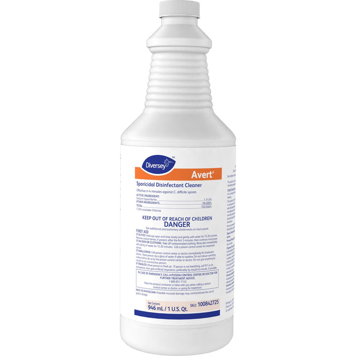 Diversey Avert Sporicidal Disinfect Cleaner - DVO100842725