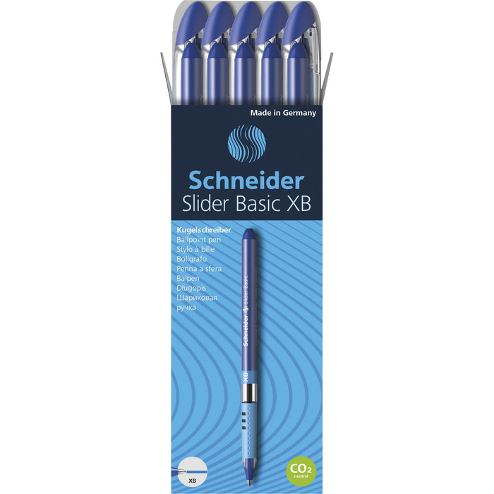 Schneider Slider Basic XB Ballpoint Pen - RED151203