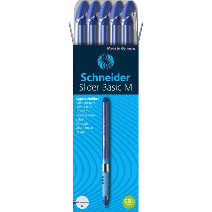 Schneider Slider Basic Medium Ballpoint Pen - RED151103