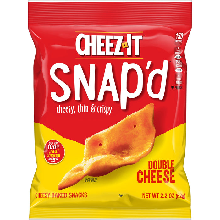 Cheez-It Snap'd Double Cheese Crackers - KEB11422