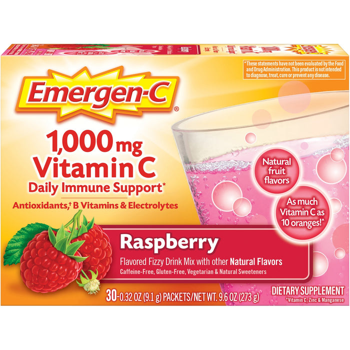 Emergen-C Raspberry Vitamin C Drink Mix - GKC30201