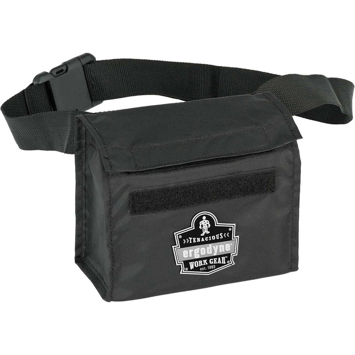 Ergodyne Arsenal 5180 Carrying Case (Waist Pack) Half Mask Respirator - Black - EGO13180
