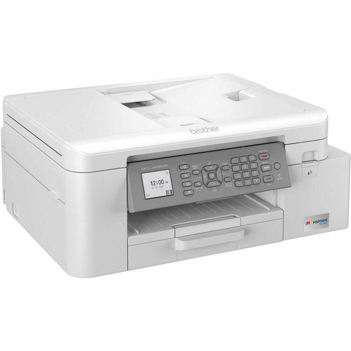 Brother INKvestment Tank MFC-J4335DW Inkjet Multifunction Printer-Color-Copier/Fax/Scanner-4800x1200 dpi Print-Automatic Duplex Print-30000 Pages-150 sheets Input-Color Flatbed Scanner-2400 dpi - BRTMFCJ4335DW