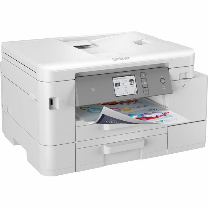 Brother INKvestment Tank MFC-J4535DW Inkjet Multifunction Printer-Color-Copier/Fax/Scanner-4800x1200 dpi Print-Automatic Duplex Print-30000 Pages-400 sheets Input-Color Flatbed Scanner-2400 dpi - BRTMFCJ4535DW