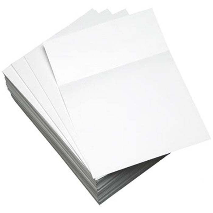 Lettermark Punched & Perforated Papers with Perforations 3-1/2" from the Bottom - White - DMR8833