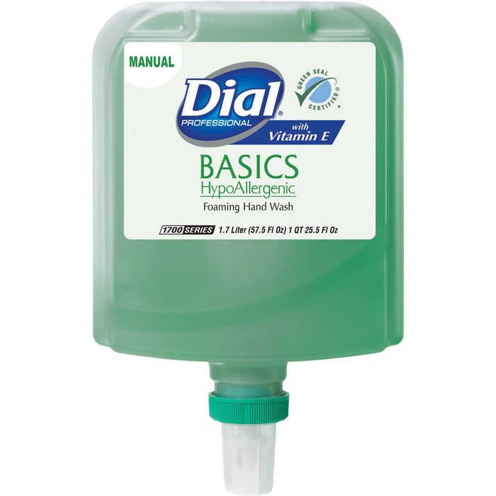 Dial Professional Basics HypoAllergenic Foaming Hand Wash with Added Vitamin E - DIA32493