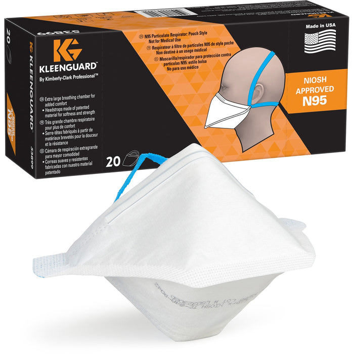 Kleenguard N95 Pouch Respirator - KCC53899