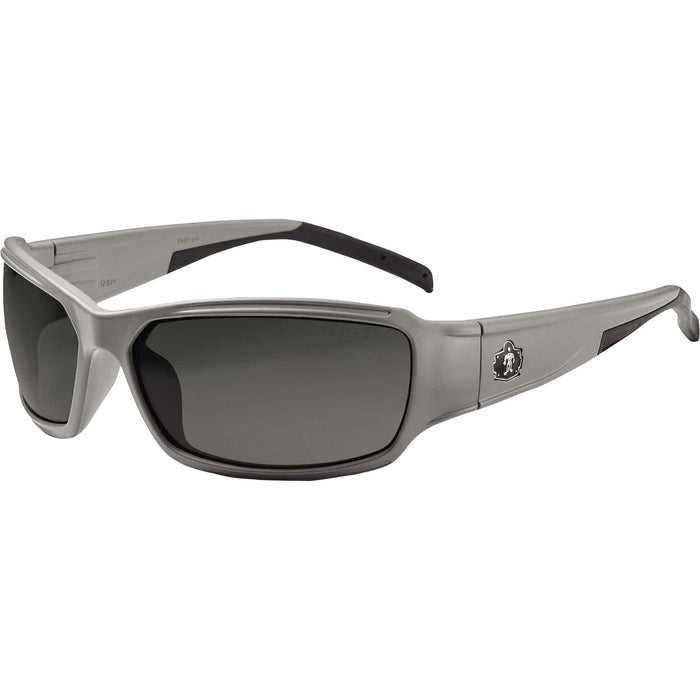 Skullerz THOR Polarized Smoke Lens Matte Gray Safety Glasses - EGO51131