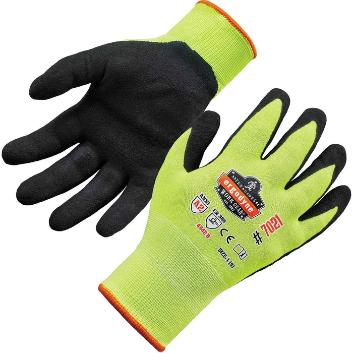 Ergodyne ProFlex 7021 Nitrile-Coated Cut-Resistant Gloves - A2 Level WSX - EGO17962