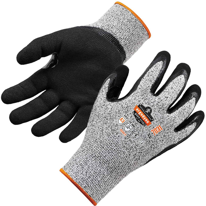 Ergodyne ProFlex 7031 Nitrile-Coated Cut-Resistant Gloves - A3 Level - EGO17982