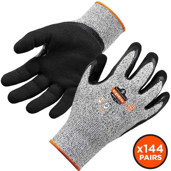 Ergodyne ProFlex 7031 Nitrile-Coated Cut-Resistant Gloves - A3 Level - EGO17882