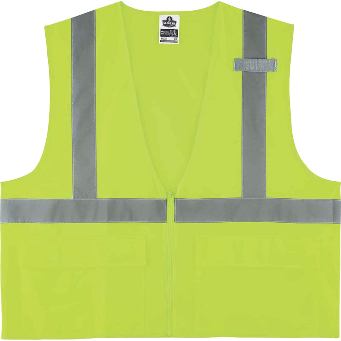 GloWear 8225Z Type R Class 2 Standard Solid Vest - EGO21163