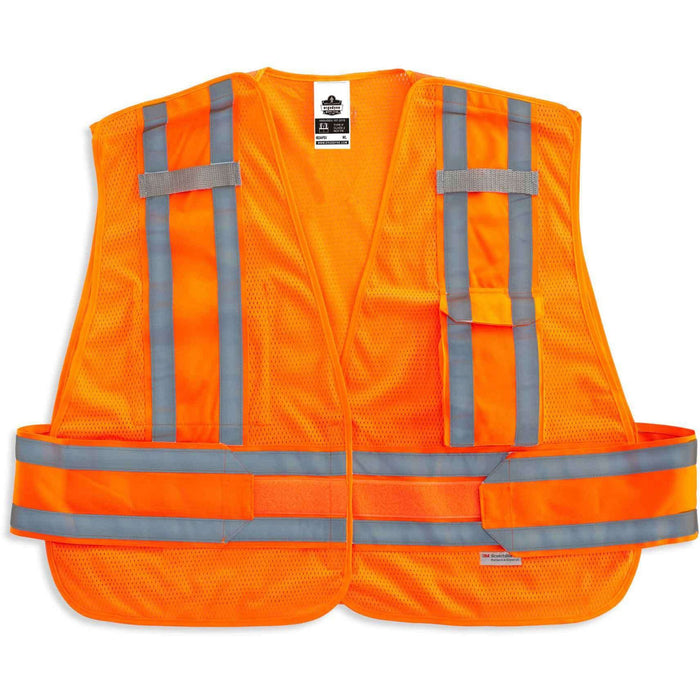 GloWear 8244PSV Type P Class 2 Expandable Public Safety Vest - EGO21360