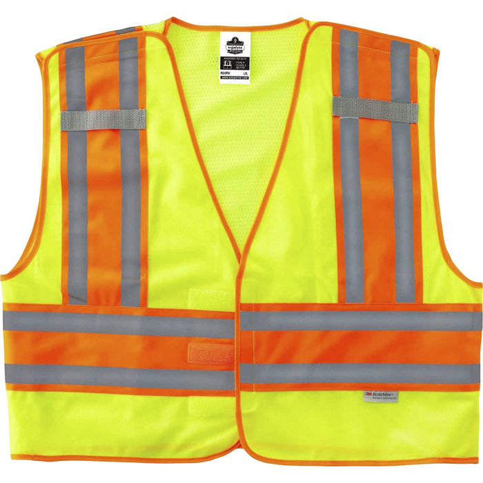 GloWear 8245PSV Type P Class 2 Public Safety Vest - EGO23395