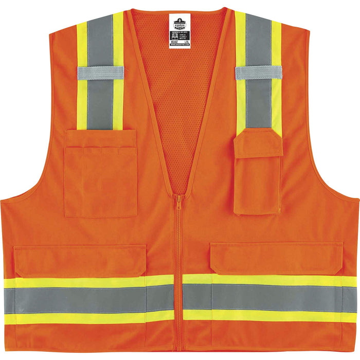 GloWear 8248Z Type R Class 2 Two-Tone Surveyors Vest - EGO24065