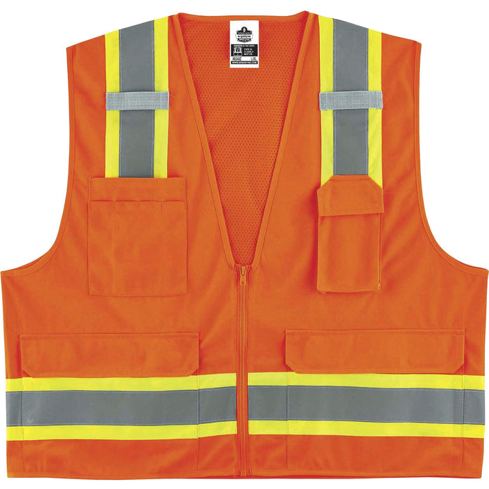 GloWear 8248Z Type R Class 2 Two-Tone Surveyors Vest - EGO24069