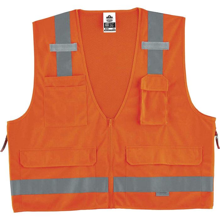 GloWear 8250Z Type R Class 2 Surveyors Vest - EGO21417