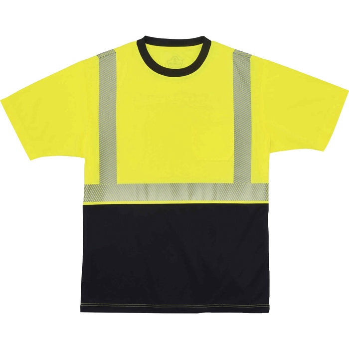 GloWear 8280BK Type R Class 2 Front Performance T-Shirt - EGO22535