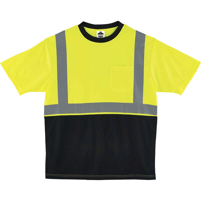 GloWear 8289BK Type R Class 2 Front T-Shirt - EGO22507