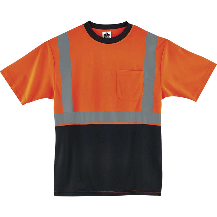 GloWear 8289BK Type R Class 2 Front T-Shirt - EGO22513