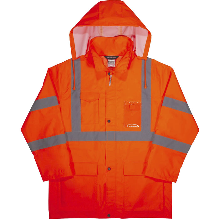 GloWear 8366 Lightweight Hi-Vis Rain Jacket - Type R, Class 3 - EGO24365