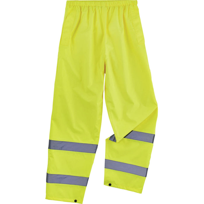 GloWear 8916 Lightweight Hi-Vis Rain Pants - Class E - EGO25342