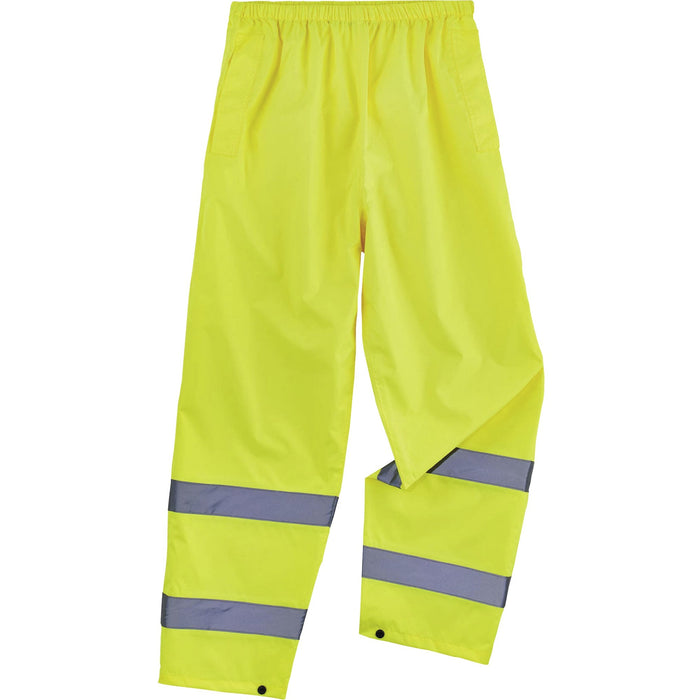 GloWear 8916 Lightweight Hi-Vis Rain Pants - Class E - EGO25344