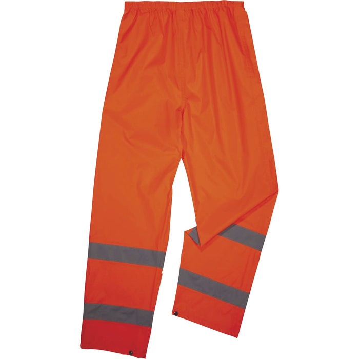 GloWear 8916 Lightweight Hi-Vis Rain Pants - Class E - EGO25442