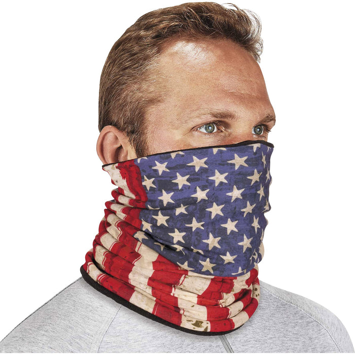 Ergodyne 6491 American Flag Reversible Thermal Multi-Band - EGO42321