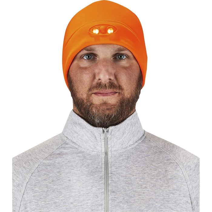 Ergodyne 6804 Skull Cap Beanie Hat with LED Lights - EGO16804