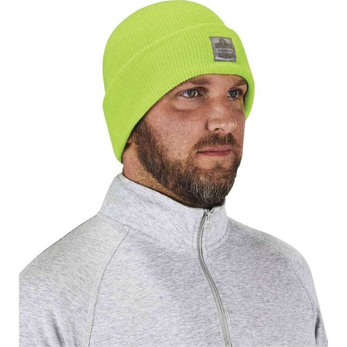 Ergodyne 6806 Cuffed Rib Knit Beanie Hat - EGO16806