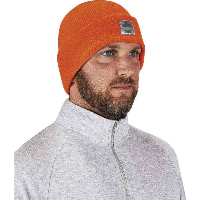 Ergodyne 6806 Cuffed Rib Knit Beanie Hat - EGO16807