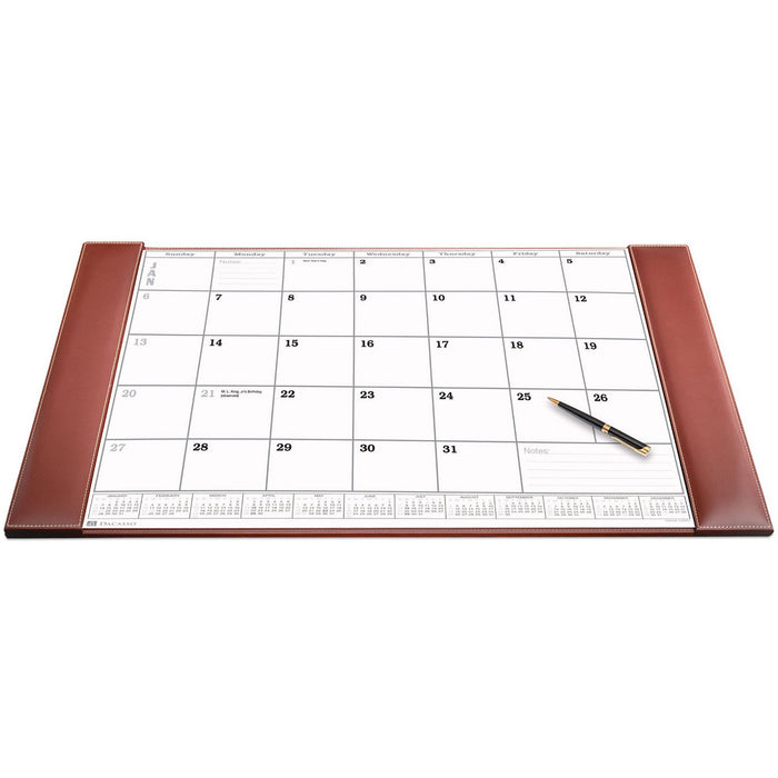 Dacasso Rustic Leather Calendar Desk Pad - DACP3250