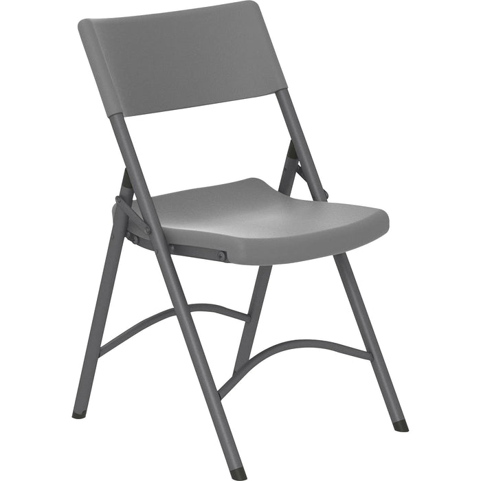 Dorel Zown Classic Commercial Resin Folding Chair - CSC60410SGY4E