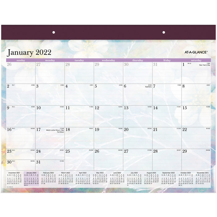 At-A-Glance Dreams Monthly Desk Pad - AAGSK83704