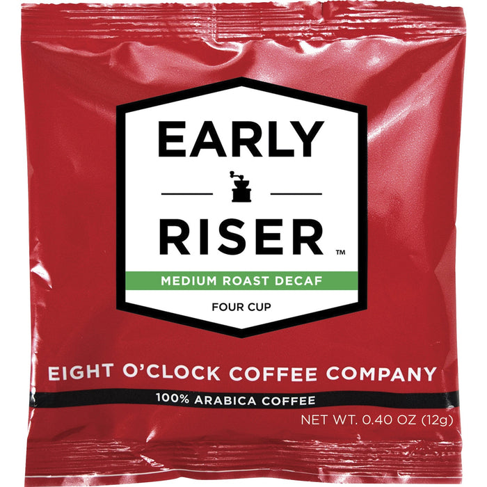 EIGHT O'CLOCK Pouch Early Riser Decaf Coffee - CFPCCFEOC4D100
