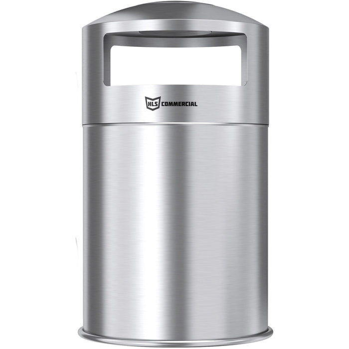HLS Commercial 50-Gallon Dual Side-Entry Trash Can - HLCHLS50DSO