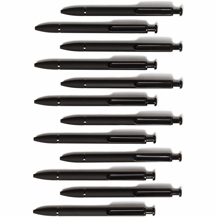 U Brands Monterey Soft Touch Ballpoint Pens - Midnight, 12 Count - UBR3786U0124