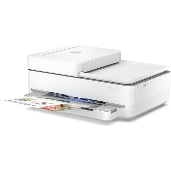HP Envy 6455e Wireless Inkjet Multifunction Printer - Color - White - HEW223R1A