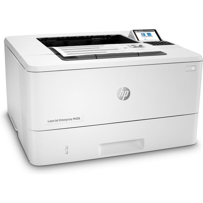HP LaserJet Enterprise M406dn Desktop Laser Printer - Monochrome - HEW3PZ15A