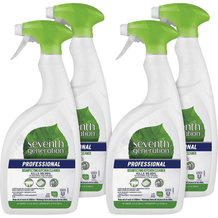 Seventh Generation Professional Disinfecting Kitchen Cleaner - SEV44981CT