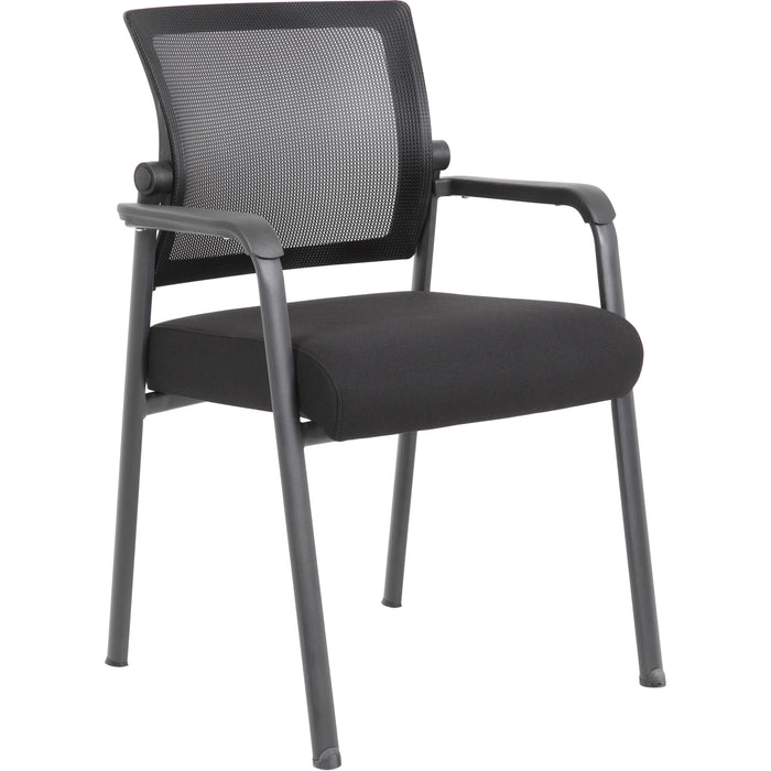 Boss Mesh 4-Legged Guest Chair - BOPB6889BK