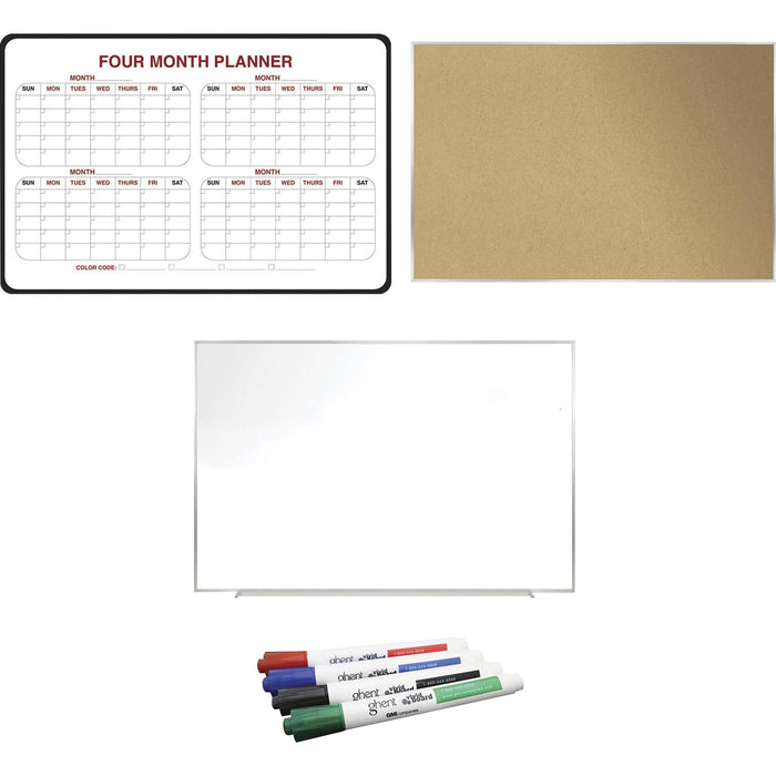 Ghent Dry Erase/Bulletin Board Kit - GHEWFH3