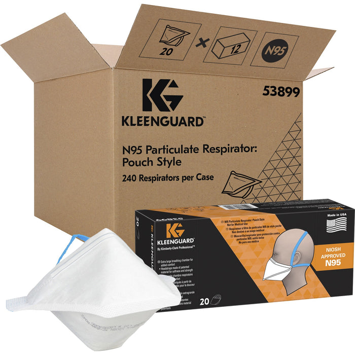 Kleenguard N95 Pouch Respirator - KCC53899CT