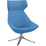 9 to 5 Seating Jax High-back Lounge Chair with Swivel Base - NTF9236LGSFBU
