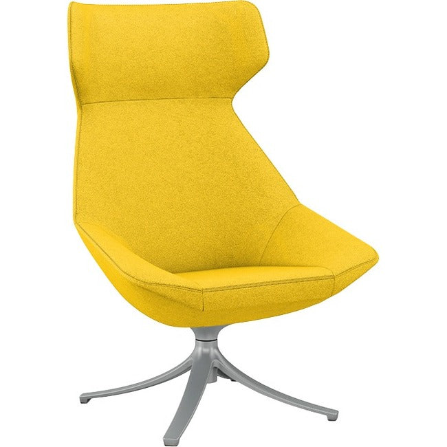 9 to 5 Seating Jax High-back Lounge Chair with Swivel Base - NTF9236LGPFCD