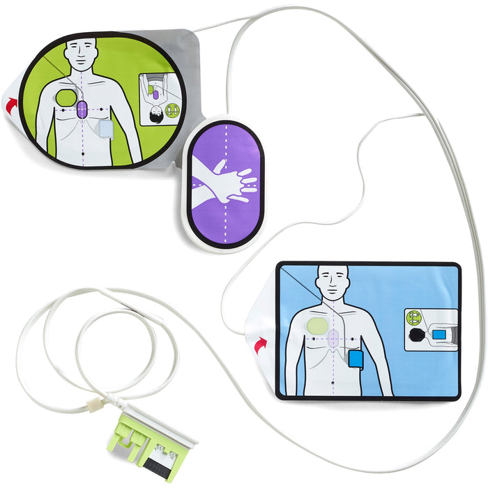 ZOLL CPR Uni-padz Univeral (Adult/Pediatric) Electrodes - ZOL890000028001