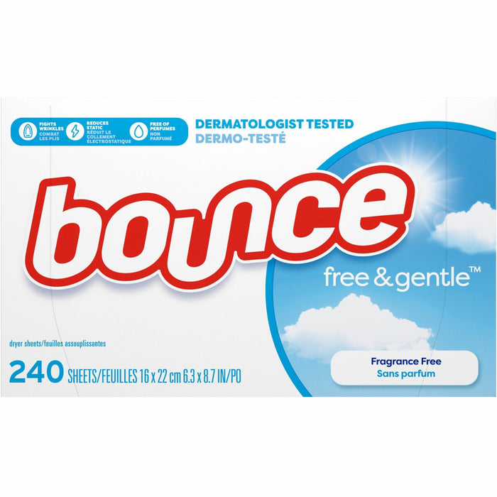 Bounce Free & Gentle Dryer Sheets - PGC55312