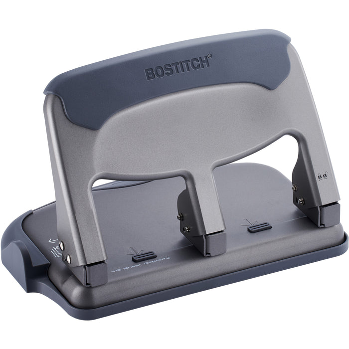 Bostitch Antimicrobial EZ Squeeze Hole Punch - BOSHP40AM
