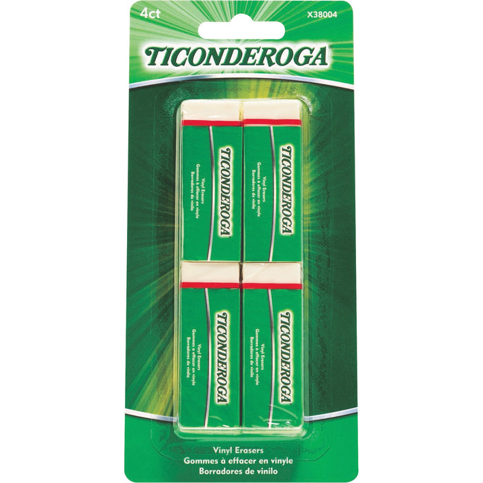 Ticonderoga White Erasers - DIXX38004